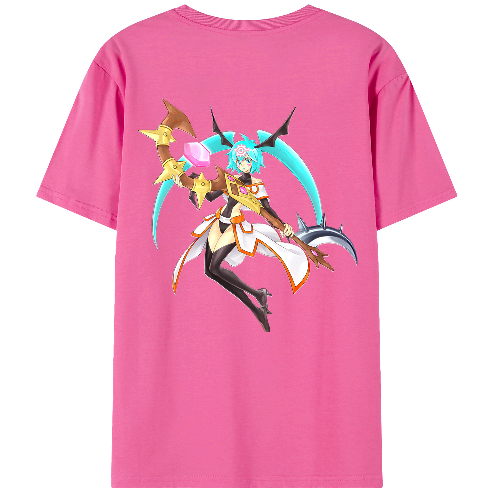 遊☆戯☆王 Yu-Gi-Oh! レディース半袖Tシャツ(バックプリント)